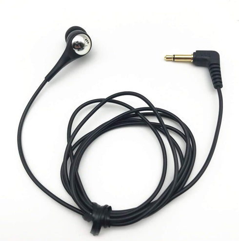 K2 Single-Side Earphone, Economical Mono Earbuds in-Ear Noise Isolating Headphone, 3.5mm Plug Reinforced Cord for