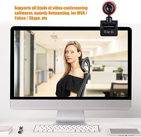 Zerone 640 480 360 60 USB Webcam, x USB Camera Live Streaming with Built-in Microphone Rotation and Vertical
