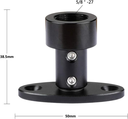 CAMVATE Table/Ceiling Mount, 5/8"-27 Female Thread for Microphone, 1993