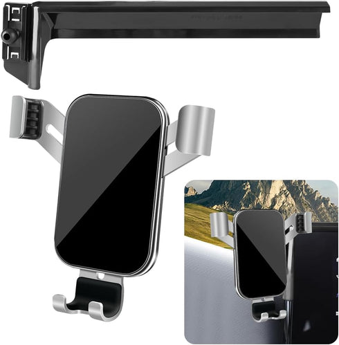 LUNQIN Car Phone Holder for Toyota Highlander 2020 2021 2022 2023 2024 2025