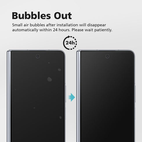 (3 Sets) DIACUBE Edge to Edge Full Cover Anti-Glare Screen Protector for Samsung Z Fold 3 5G, Easy Installation