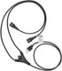 Monoprice Power Cord Splitter | NEMA 5-15P to 2X IEC 60320 C13, 10 Amp, 6 Feet, Black