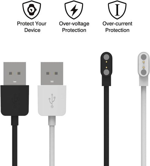 FitTurn USB Charger for KOSPET Tank M1/M1 Pro/T1/T1 Pro/Magic 3/Magic 4, 60cm Replacement Charging Clip Cable
