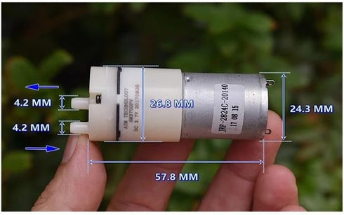 VRTYARUPF AM370GPV 3V 3.7V 370 DC Small Electronic Starter Diaphragm Vacuum Pump Air Negative Pressure Suction DIY