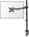 Suptek MD6821 Single Monitor Arm Desk Mount, Fully Adjustable for 1 Screen up to 32 inch, Extra Tall 31.5 inch Pole,