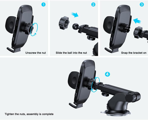 Car Cell Phone Holder Mount for Ford F150, F-150, Maverick, Bronco, Ranger, Explorer, Edge, Fusion