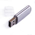 USB Flash Drives 2.0 Metal Key Pack of 5 Colors (512MB, Smaller Than 1GB, Blank)