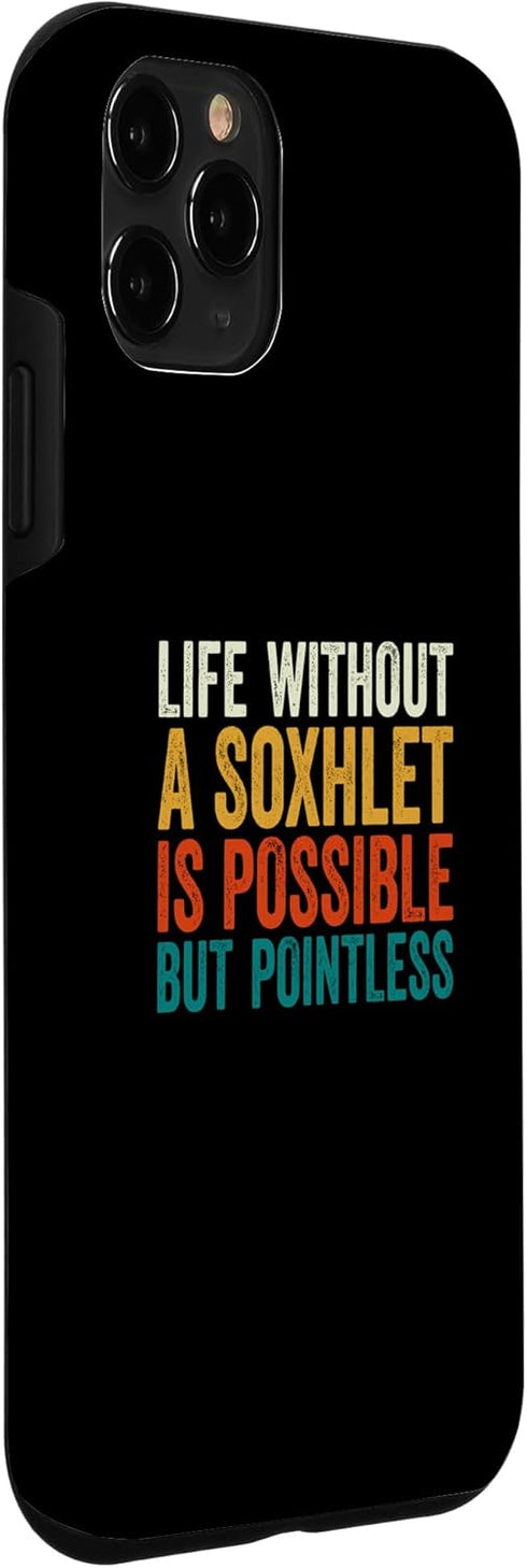 iPhone 11 Pro Soxhlet Laboratory Equipment Case, Life is Possible