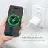 PureGear Kickstand 15W Qi-Certified Fast Magnetic Wireless Charging Pad for iPhone 15/15Pro/15ProMax/14/13/12, Galaxy