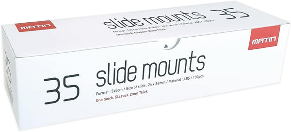 100 Pieces Glassless 35mm Slide Mounts