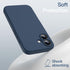 JETech 16 6.1-Inch, Magnetic Silicone Case for iPhone Compatible with MagSafe, Silky Soft Touch, Shock Absorbing Phone