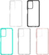 Sucnakp Premium Clear Back Panel + TPU Bumper Cover for Samsung Galaxy A03S Case, US Version (YKL Clear)