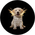 Yellow Lab God Said Quote Wings Angels Loving Gift PopSockets Standard PopGrip