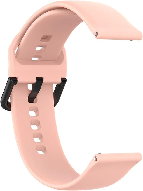 E ECSEM 6Pack Silicone Wrist Strap Replacement Bands for MOLOCY P32 Q23 Smart Watch for Women Men