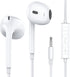 MOSWAG Wired Earbuds with Microphone, 3.5mm Jack, Ideal for Smartphones, Laptops, iPads, MP3 Players, and More.
