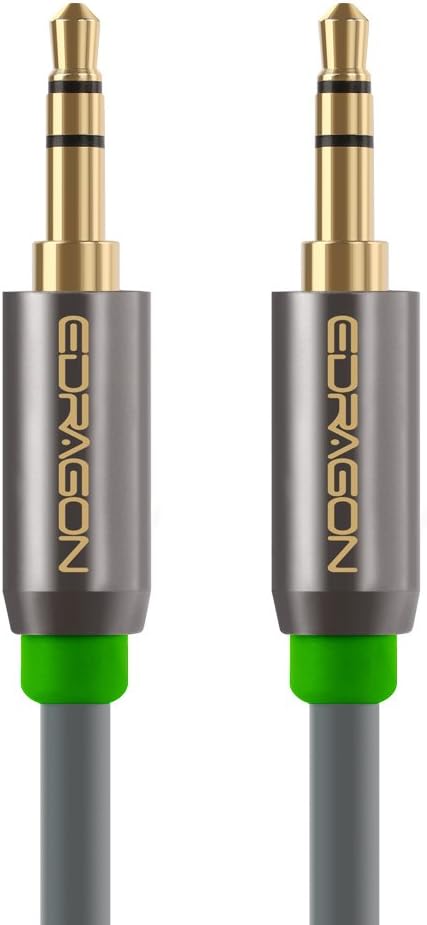 3.5mm Aux Cable, 50 Feet (15 Meters), Male to Male Stereo Audio Cable for Car, Stereo, iPhone, Smartphone