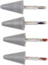 Yoidesu Tablet Stylus Tips - 4Pcs Stylus Pencil Nib Replacement for Huawei M Pencil/Honor Magic Pencil - Blue + Red