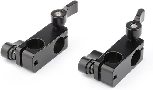 CAMVATE Right Angle Rod Clamp 15mm Rod 90 Degree Rotate for Video Camera