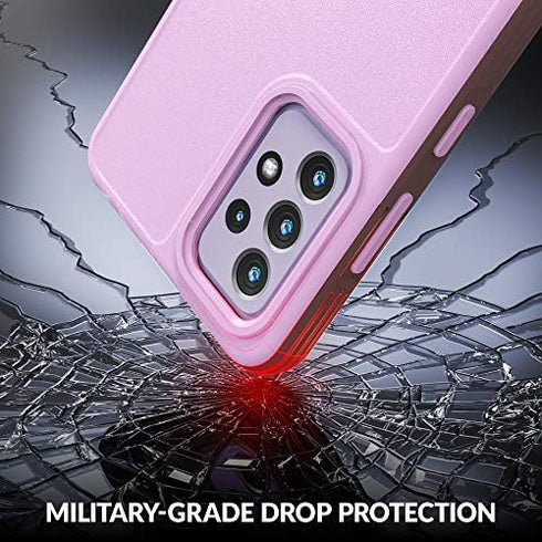 Crave Slim Guard for Galaxy A52 Case, Shockproof Protection for Samsung Galaxy A52, Lilac
