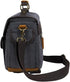 peacechaos Crossbody Shoulder Messenger Bag, Vintage DSLR/SLR/Mirrorless Camera Bag for Canon/Nikon/Sony (Black)