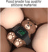 SIKAI CASE 9-1(45mm,44mm,42mm,41mm,40mm, 38mm) Cute Bear iWatch Charger Stand Compatible with iWatch Series for iWatch