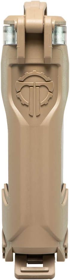 Thyrm CellVault-18 Waterproof Battery Storage for 18650, 18350, CR123 Flashlight Batteries, Made in USA, Flat Dark Earth