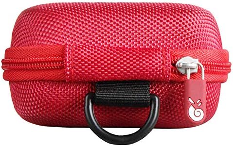 Hermitshell Travel Case for JBL GO2, Waterproof Ultra Portable Bluetooth Speaker, Red