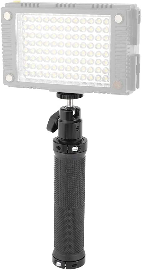 CAMVATE Rubber Hand Grip with 1/4" Ball Head Mount for Photographic Accessory, Black