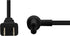 2-Pack - Extra Short Power Cord Compatible with Sonos Era 100 and Era 300 Speakers (Black - 19.5 Inches)