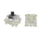 GATERON Silent Keyboard Switches, Pre Lubed 5 Pins RGB LED Linear Key Switches for MX Mechanical Keyboard (35PCS, Black)