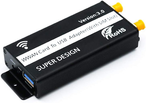 Mustpoint NGFF(M.2) to USB 3.0 Adapter with SIM Card Slot for WWAN/LTE/4G Module