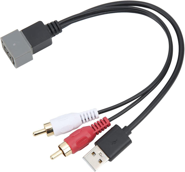 USB Port Retention Cable for Car Radio, Replacement Adapter for Juke Versa Car Bluetooth Kit