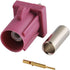 QUYEFA FA-KRA H Violet Crimp Male RF Connector Key Code Compatible with GPS