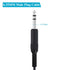 Fancasee 2 Pack 6 ft Replacement 6.35mm Male Plug to Bare Wire Open End TRS Audio Cable for Microphone Speaker Repair