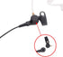 Walkie Talkie Earpiece Headset with Mic PTT for Kenwood Puxing Wouxun Hytera Two Way Radio 2 pin, 2 Pack