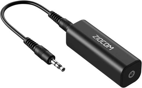 ZIOCOM Ground Loop Noise Isolator, Noise Filter to Eliminate Buzzing Noise for Car Audio System/Home Stereo with 3.5mm
