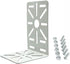 OwlCat L-Shape Dome Camera Bracket - Universal Wall Ceiling Mount for Security CCTV Hikvision Dome Camera