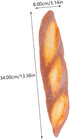 TOYANDONA Lifelike Bread Model for Bakery Display Realistic Artificial Baguette Decorative Prop for Cake House for Boys