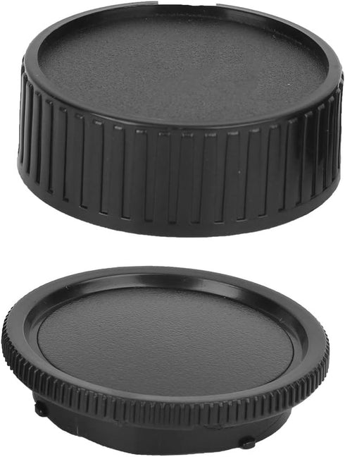 3 * Lens & 3 * Camera Body Rear Lens Cover for Leica M Mount - Black