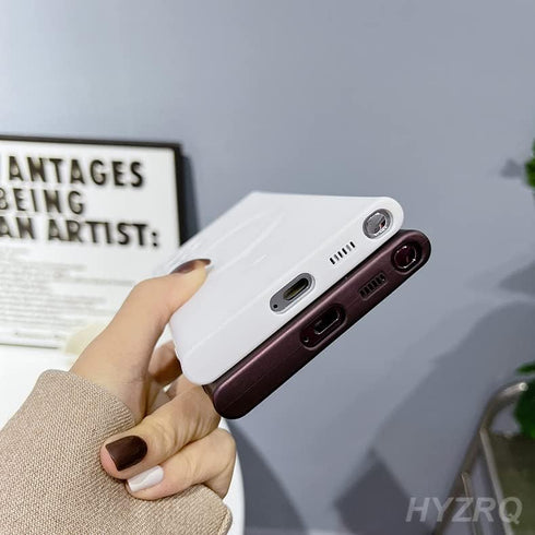 Galaxy S22 Ultra Case, Wireless Anti-Scratch Shockproof Slim Thin Silicon Phone Cover with Full Camera Protection
