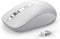 JOYACCESS Bluetooth Mouse, 2.4G Wireless Dual Mode Mouse for Laptop, MacBook, Windows, and Android - Gray