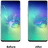 Outer Lens Screen Front Glass Replacement for Samsung Galaxy S10 G973 G973F/DS G973U G973W G9730 Series, 6.1" (Black)