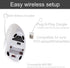 Left Handed Wireless Mouse – Ergonomic Vertical Design, Also for Gaming, Compatible with Windows/macOS, Laptop, PC,