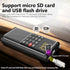 BOESPATR B01 Mp3 Mini Portable FM Radio USB Player, TF/SD Card/USB Slot Support Play Rec,Pocket Walkman Small Radio