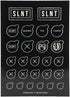 Silent Pocket SLNT Webcam Privacy Stickers for Camera Lens Privacy (Black Out)