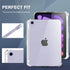 Clear Case for iPad Mini 7 A17 Pro/Mini 6 with Pencil Holder, Ultra Slim, Lightweight, Soft TPU Back Cover