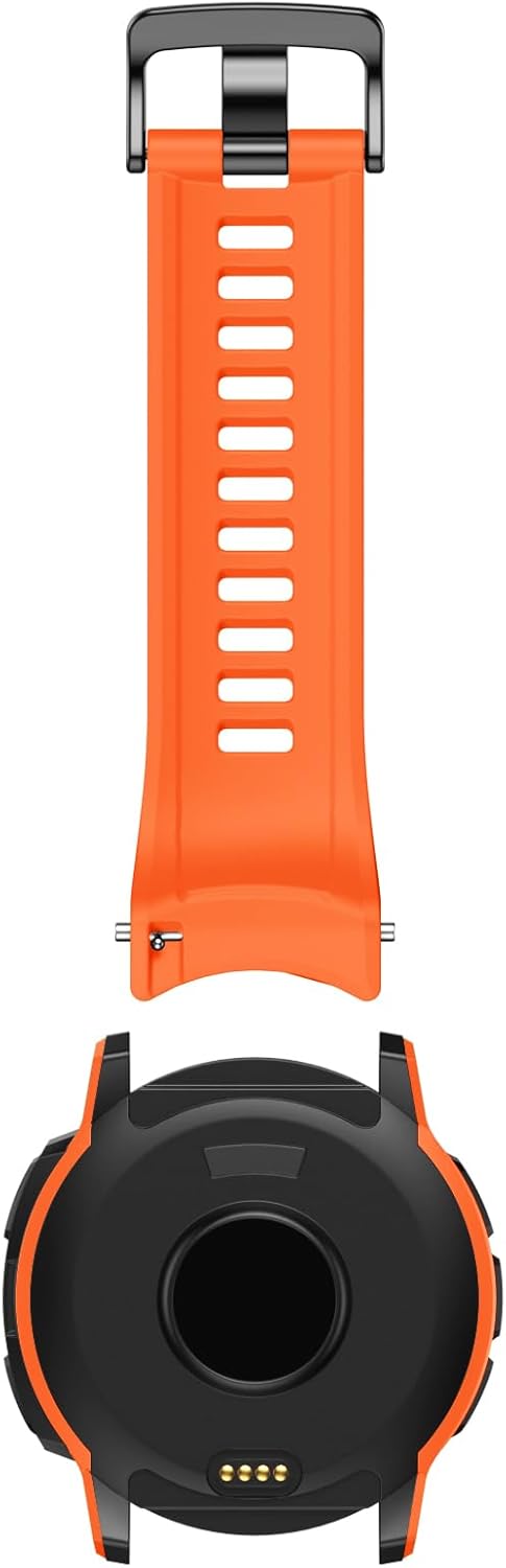 NotoCity Band for Garmin Instinct 2X Solar, Soft 26MM Silicone Replacement Watch Strap
