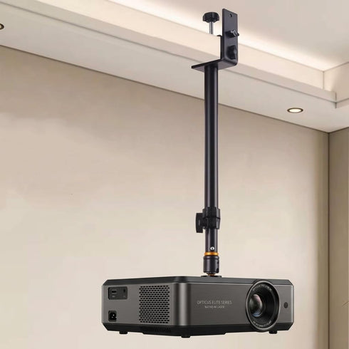 AiFeelife Adjustable Long Arm Projector Ceiling Mount Stand, Universal Desktop Overhead Camera Mount,