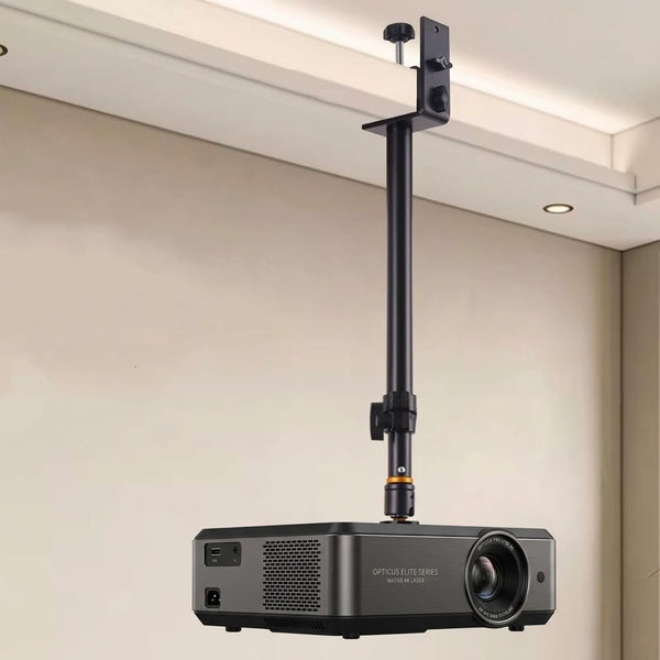 AiFeelife Adjustable Long Arm Projector Ceiling Mount Stand, Universal Desktop Overhead Camera Mount,