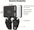 SHEGINEL Rechargeable Selfie Light & Phone Light Clip for iPhone - Phone LED Light with Adjustable Brightness, Perfect